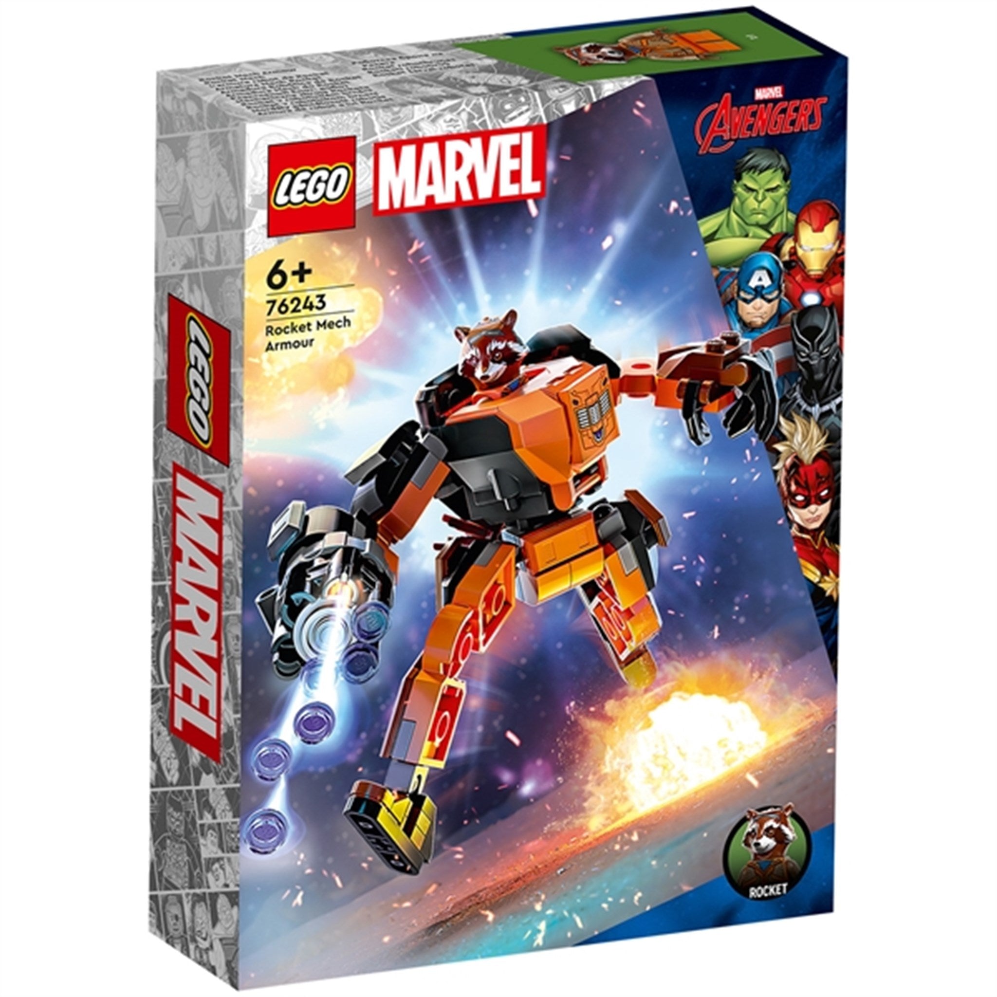 LEGO® Marvel Rockets Kamprobot