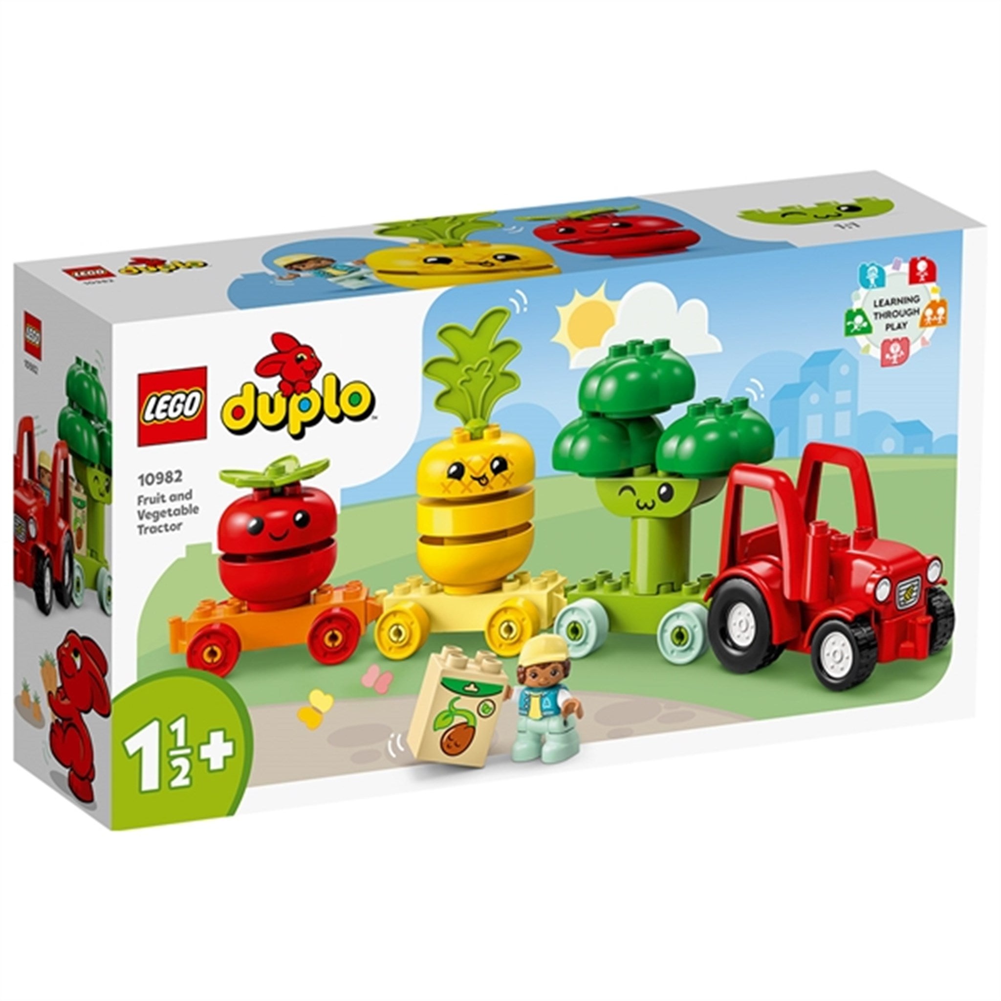 LEGO® DUPLO® Traktor med Frugt og Grøntsager