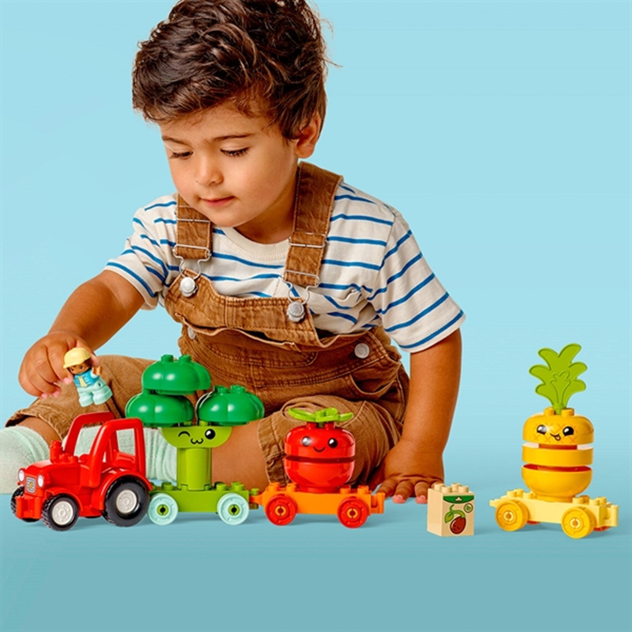 LEGO® DUPLO® Traktor med Frugt og Grøntsager 2