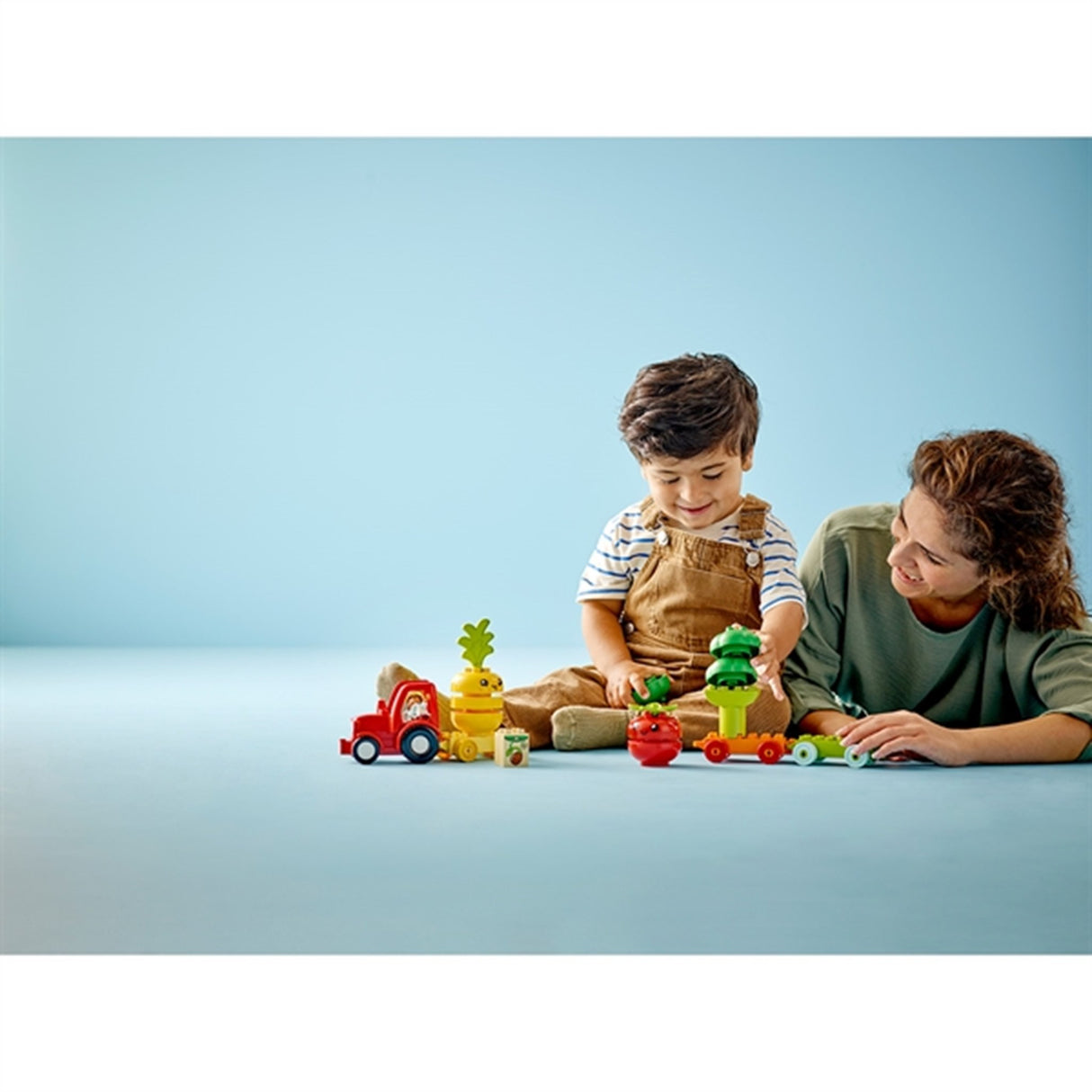 LEGO® DUPLO® Traktor med Frugt og Grøntsager