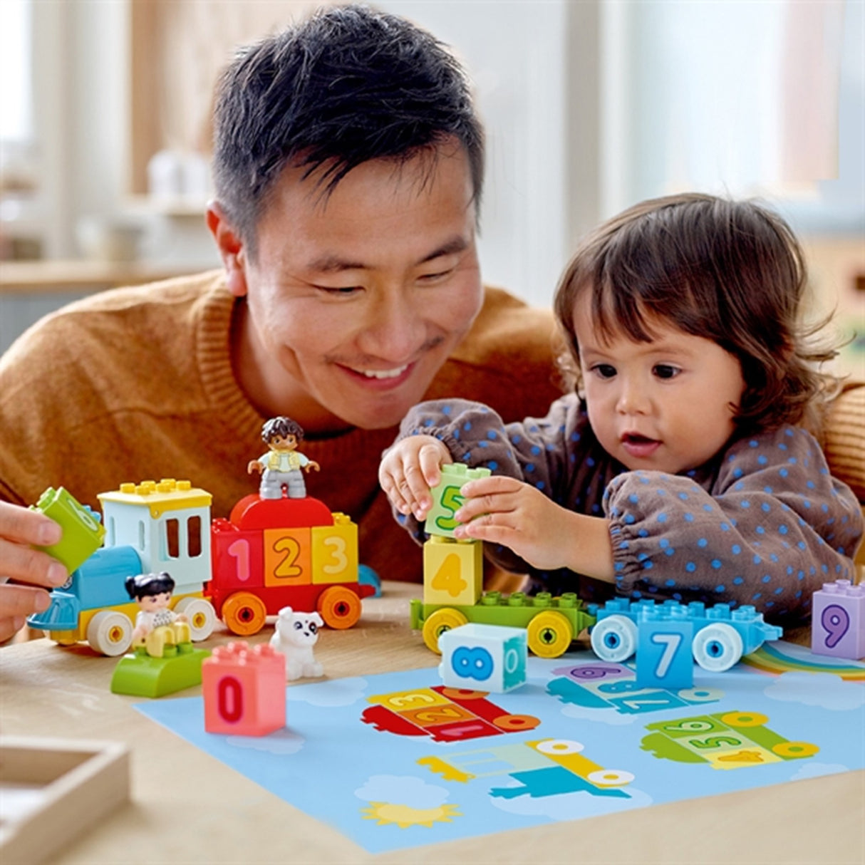 LEGO® DUPLO® Tog med Tal - Lær at Tælle