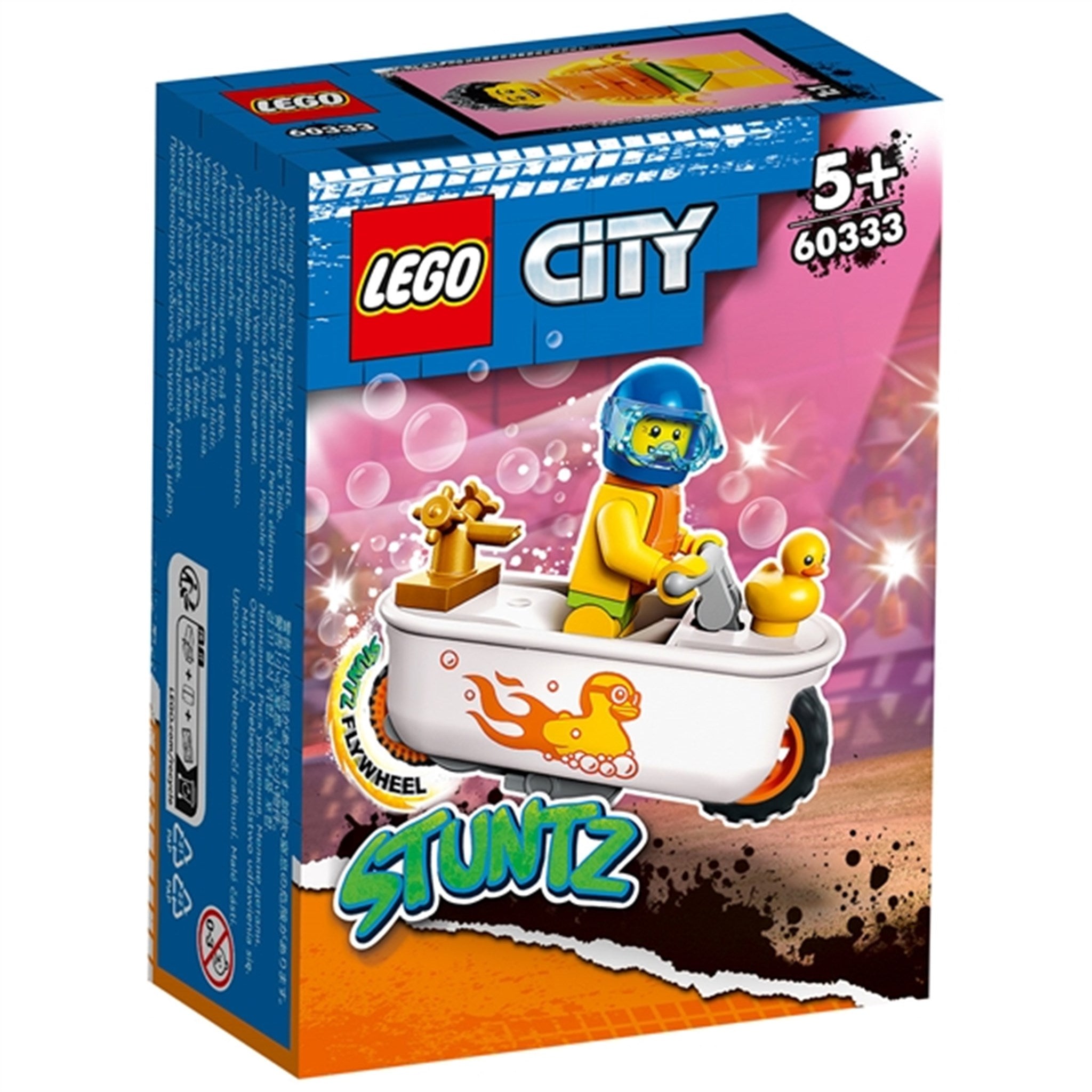 LEGO® City Badekars Stuntmotorcykel