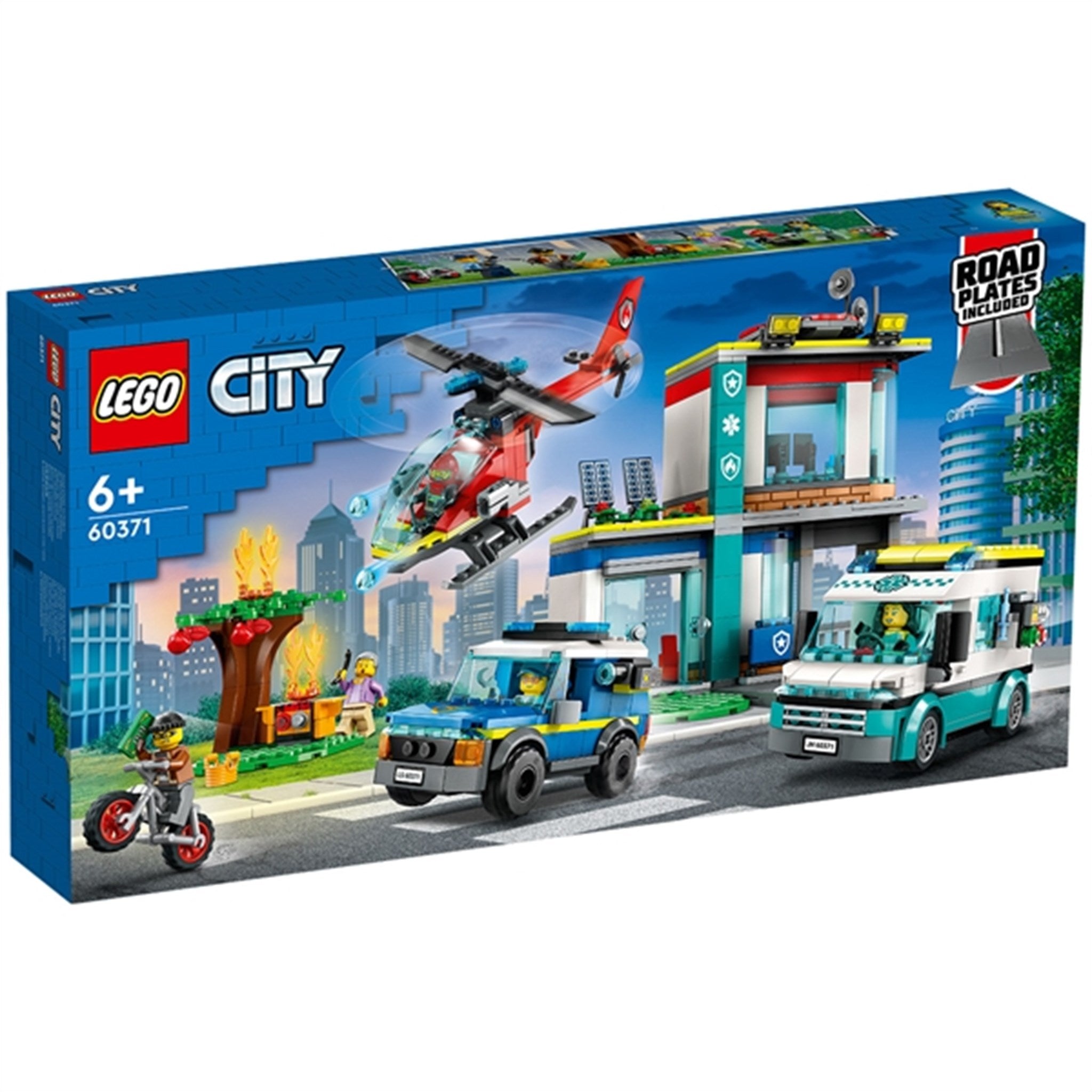 LEGO® City Udrykningsfartøjernes Hovedkvarter
