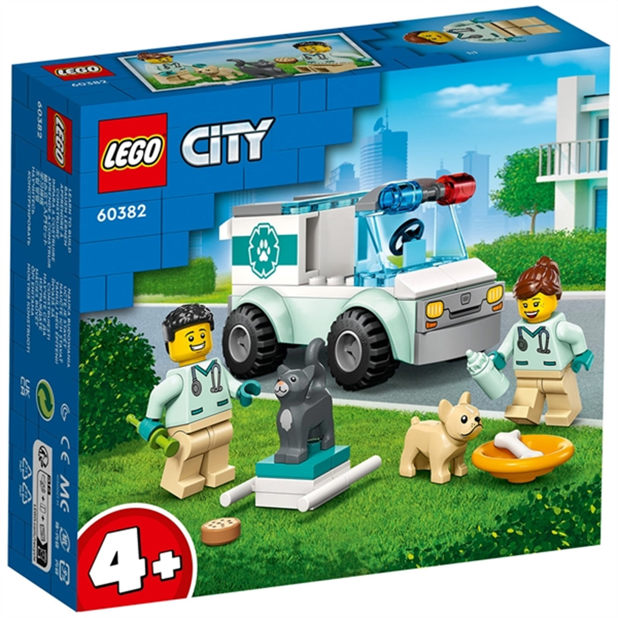 LEGO® City Dyrlæge Redningsvogn