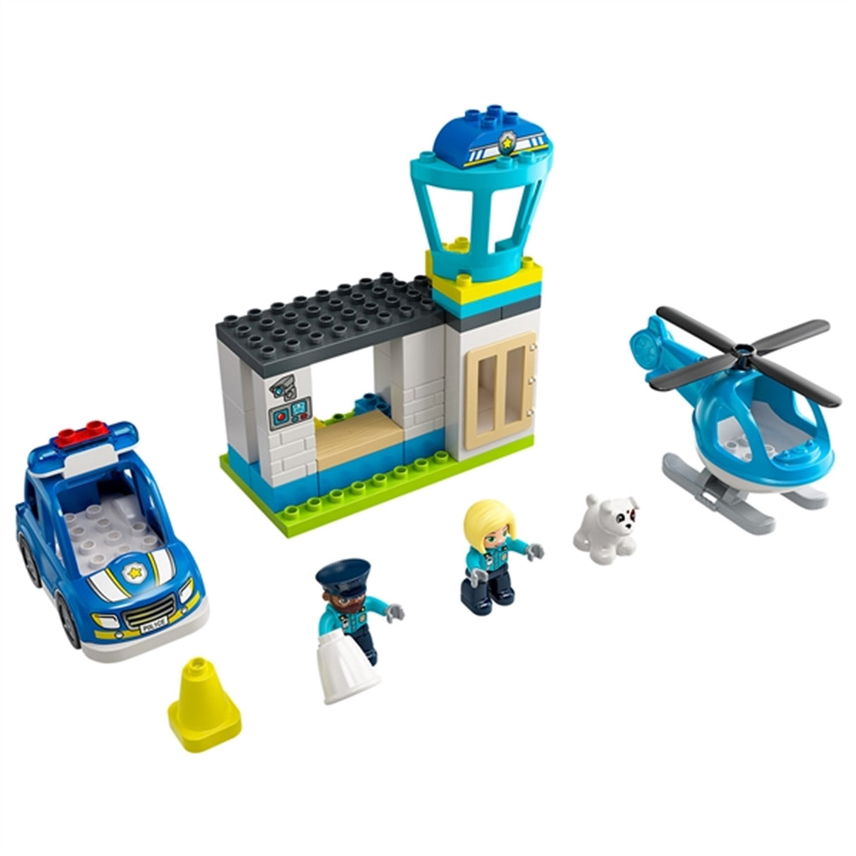 LEGO® DUPLO® Politistation og Helikopter