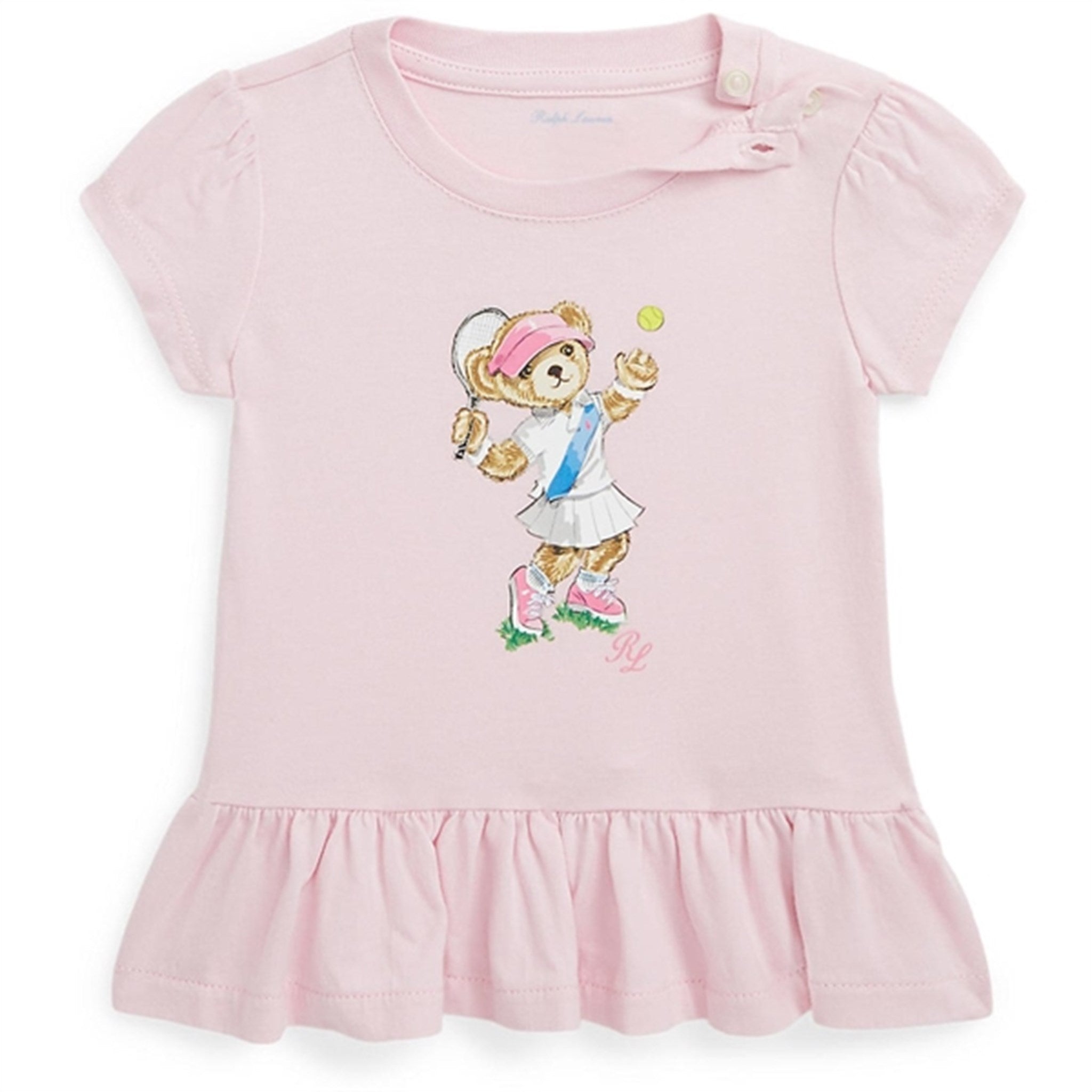 Ralph Lauren Baby Girl T-Shirt Hint Of Pink