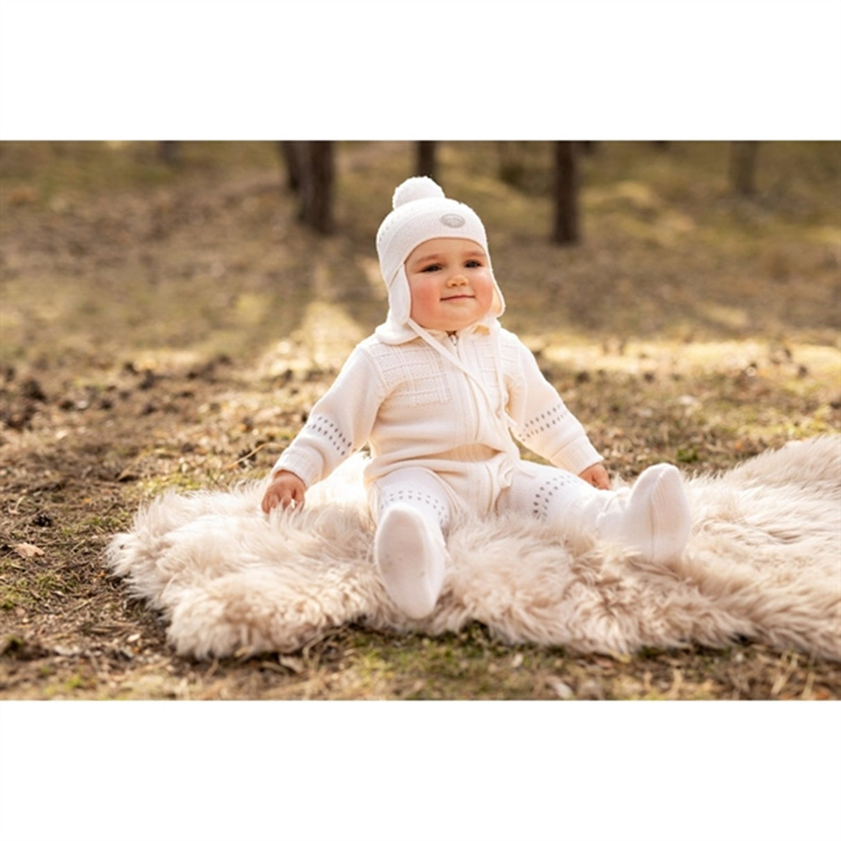 Lillelam Heldragt Classic Hvid