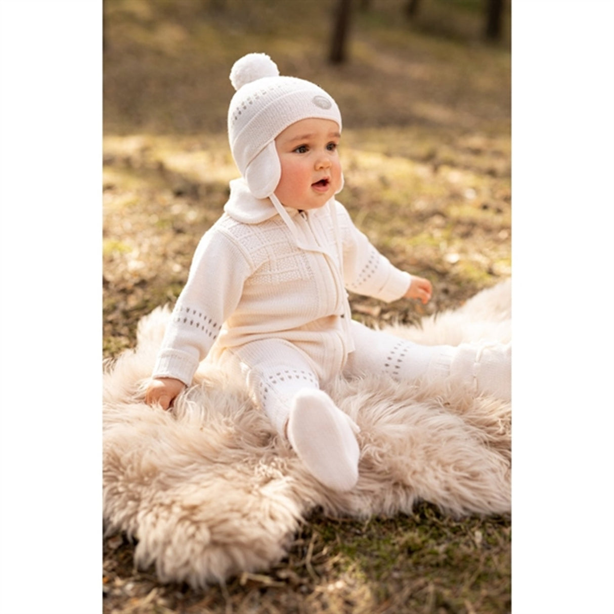 Lillelam Heldragt Classic Hvid