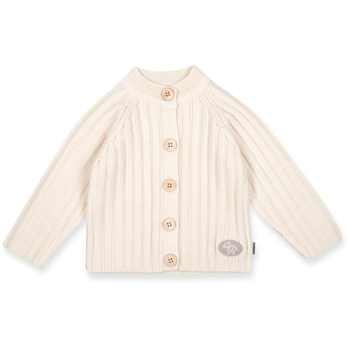 Lillelam Jakke Baby Natur Cremet Hvid