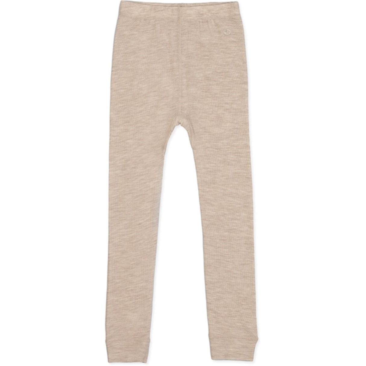 Lillelam Uld Leggins Lys Beige