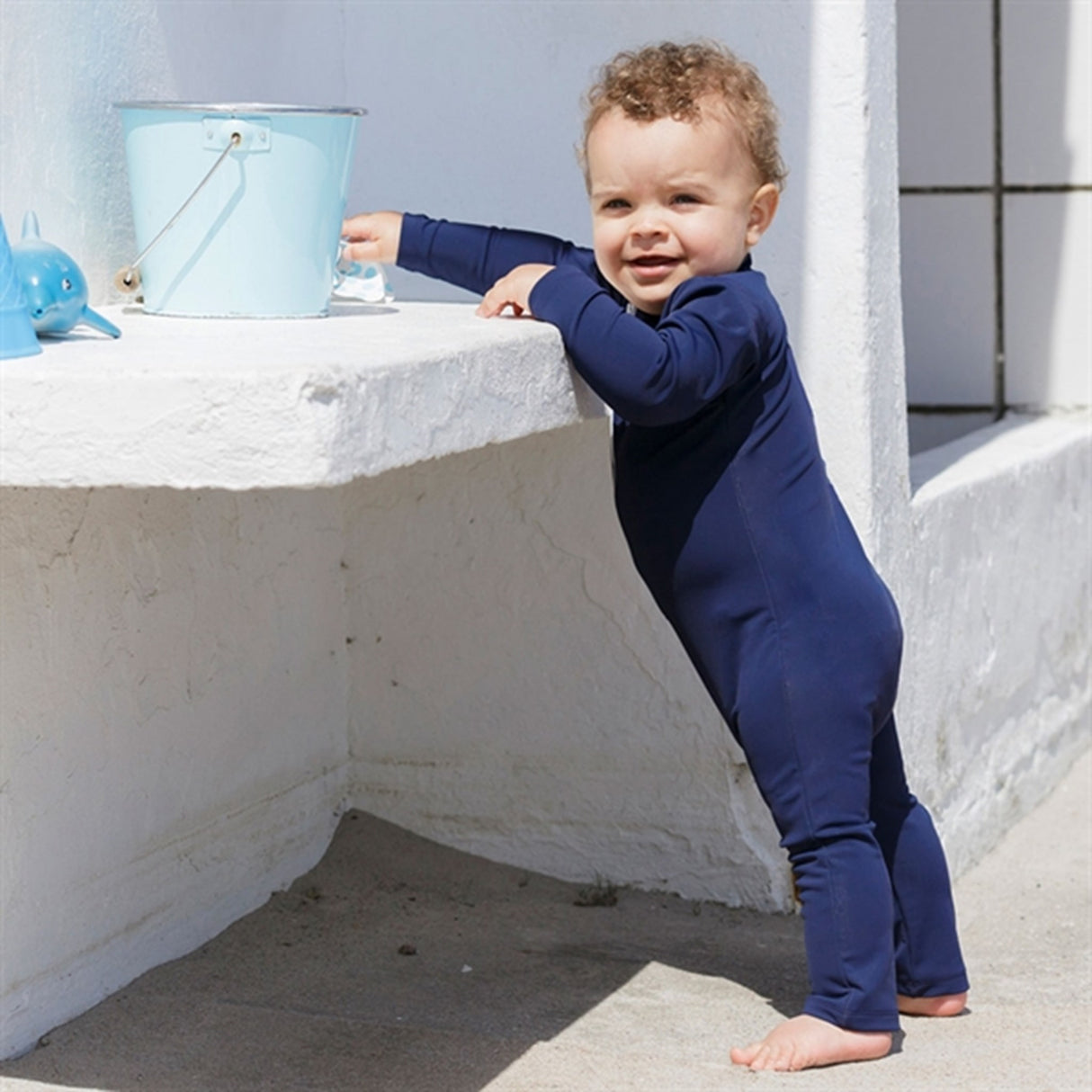 Petit Crabe Blue Lou Star Heldragt m. Lynlås