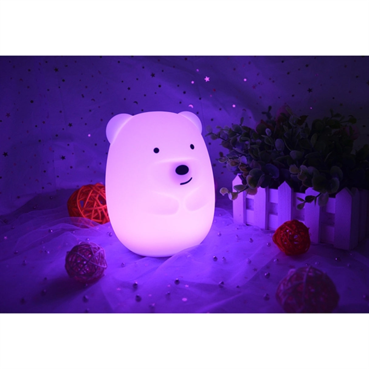 LumieWorld® LumiPets® Natlampe Bear