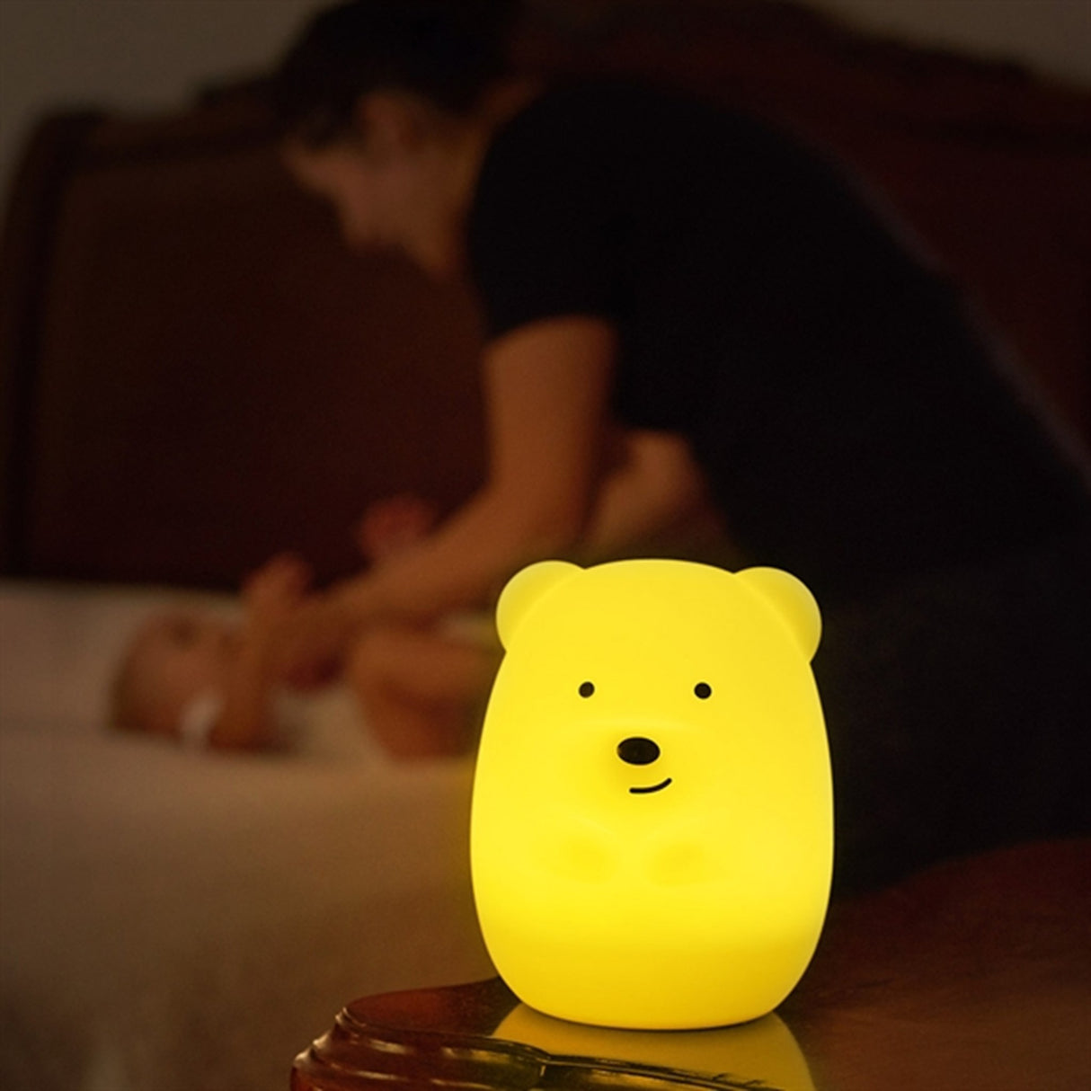 LumieWorld® LumiPets® Natlampe Bear