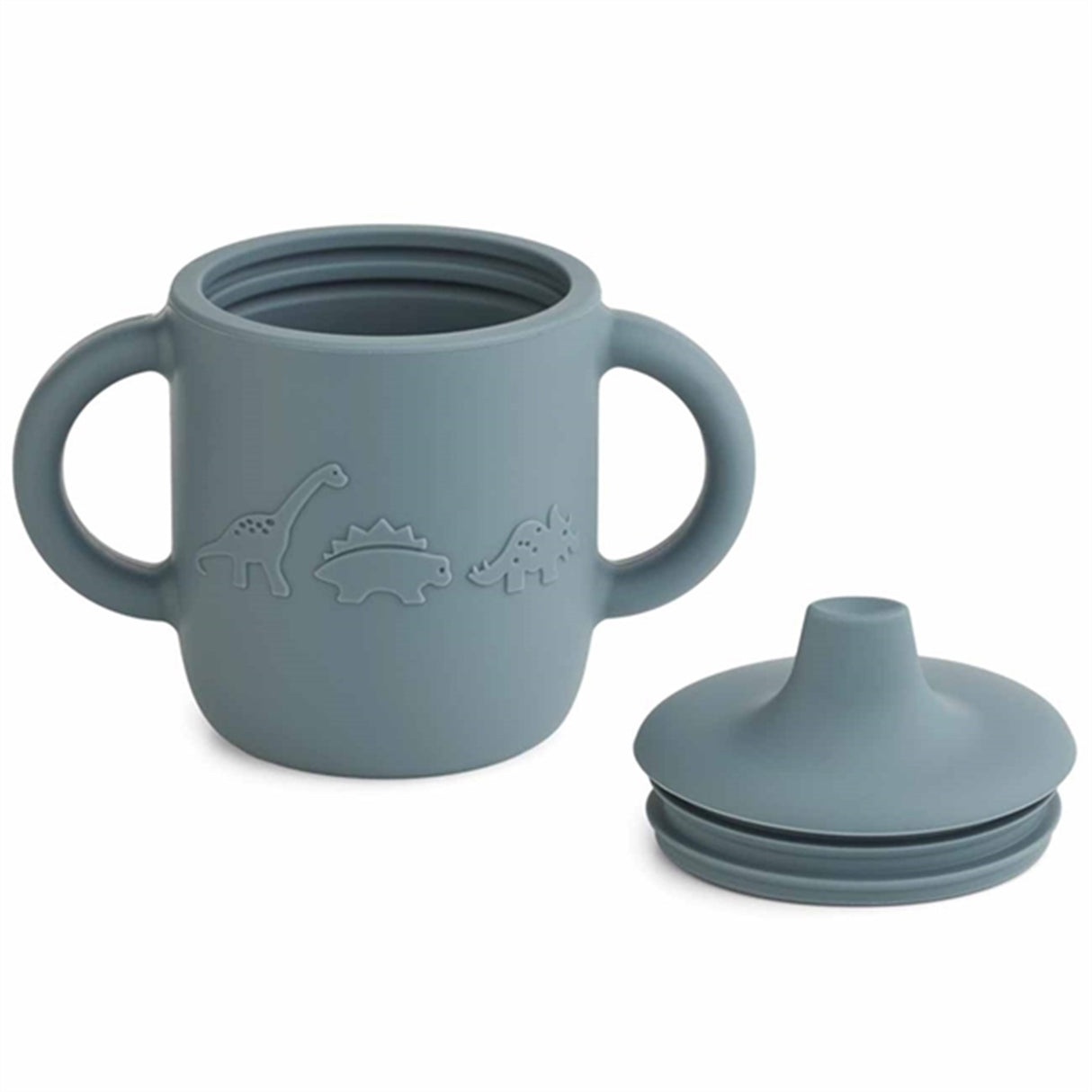 Liewood Neil Drikkekop Dino Whale Blue