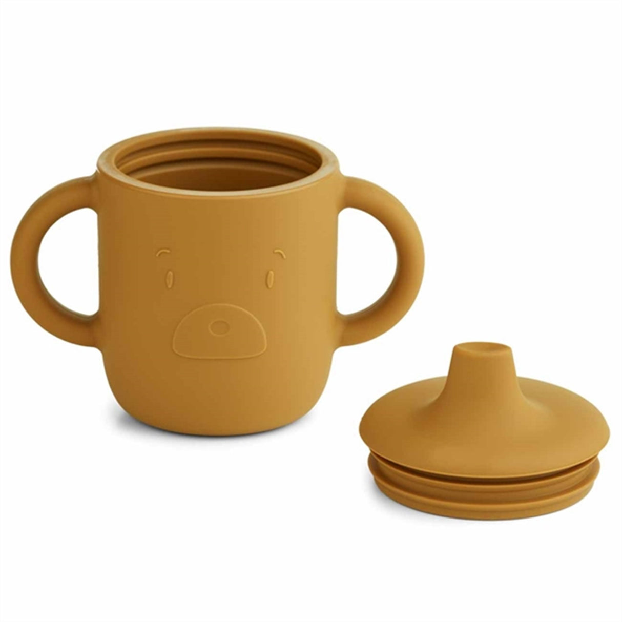 Liewood Neil Drikkekop Mr. Bear Golden Caramel