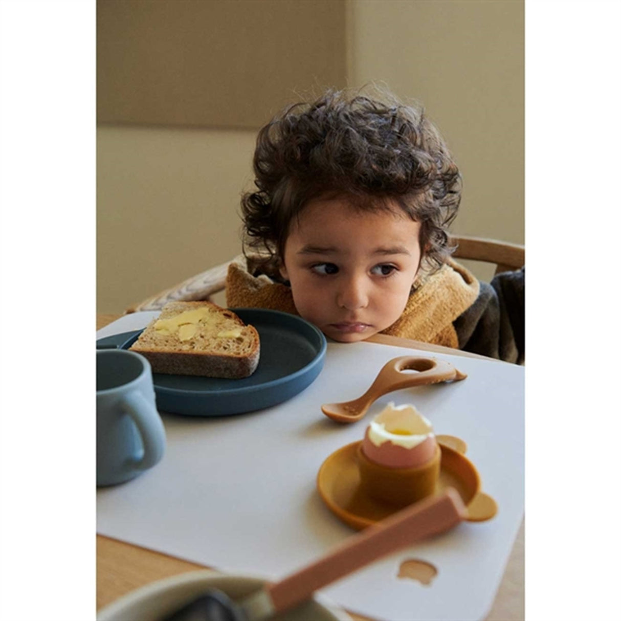 Liewood Vivi Silikone Sæt Rabbit Blue Multi Mix