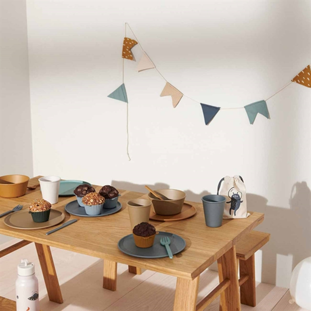 Liewood Carter Kop 6-pak Whale Blue Multi Mix