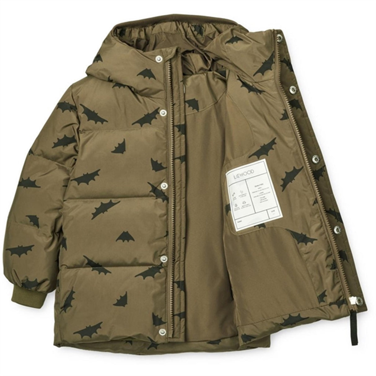Liewood Palle Puffer Dunjakke Bats / Khaki