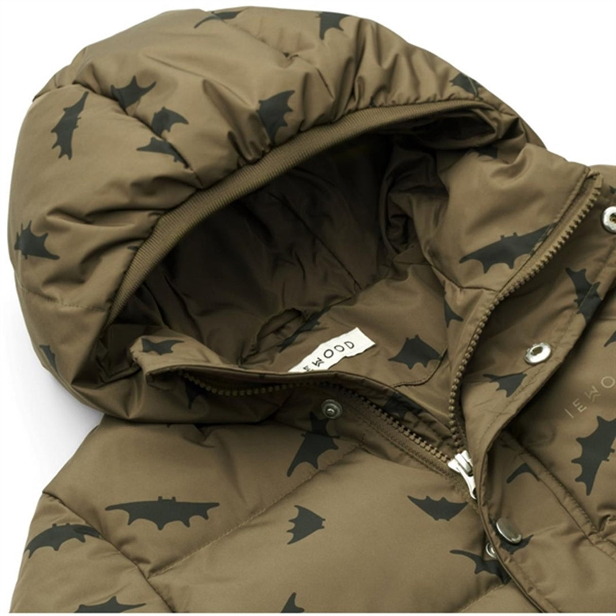 Liewood Palle Puffer Dunjakke Bats / Khaki