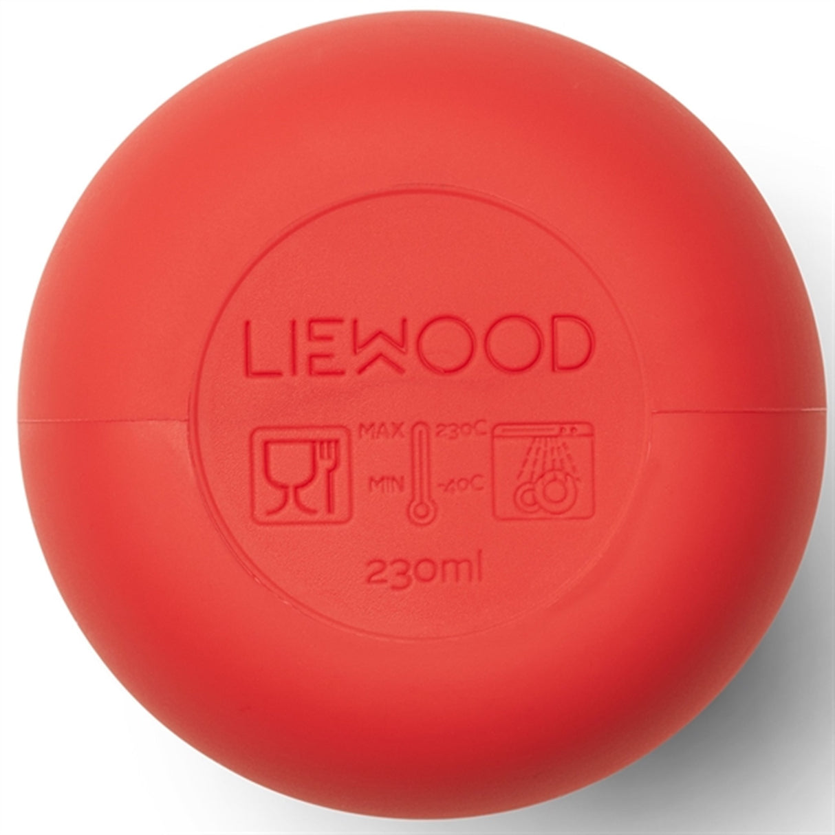 Liewood Ellis Silicone Kop Cat Apple Red
