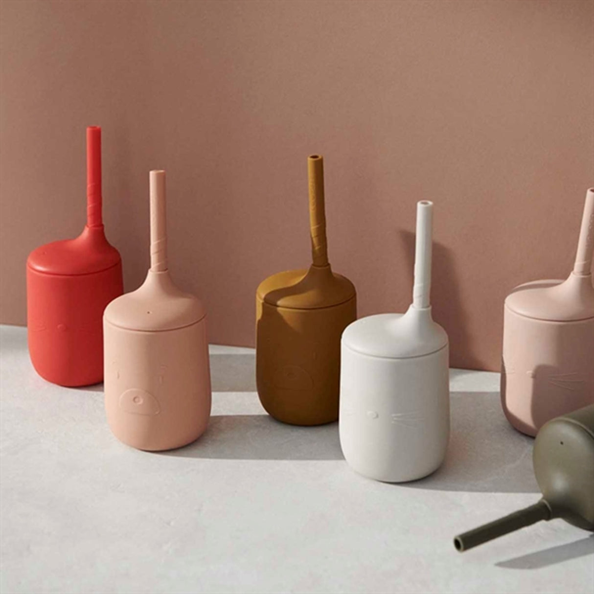 Liewood Ellis Silicone Kop Mr Bear Khaki Sandy Mix