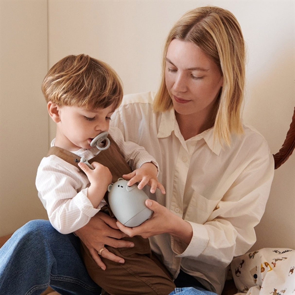 Liewood Watson Natlampe Mr Bear/Dove Blue