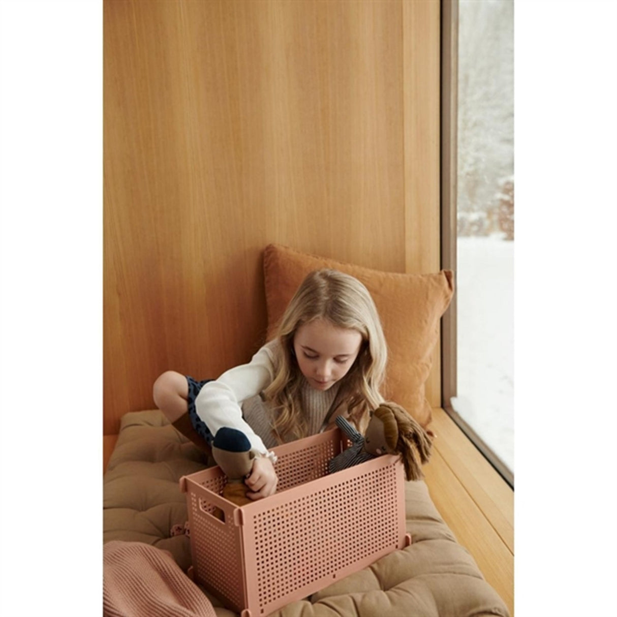 Liewood Dirch Opbevaringskurv S Tuscany Rose