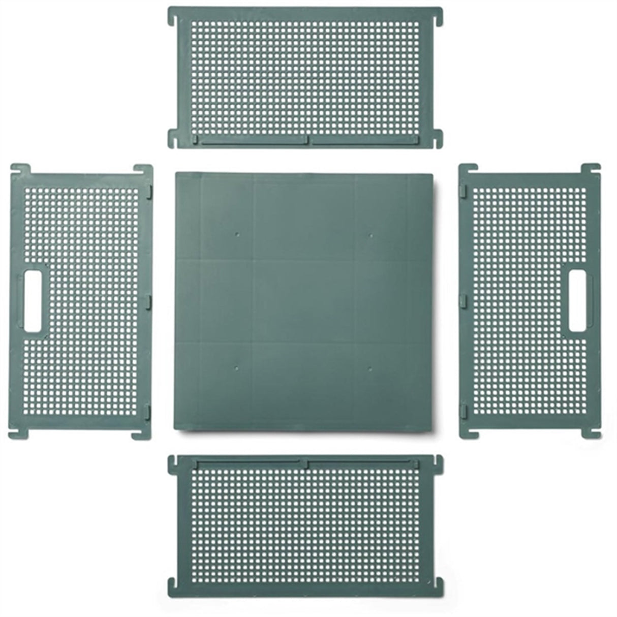 Liewood Dirch Opbevaringskurv M Whale Blue