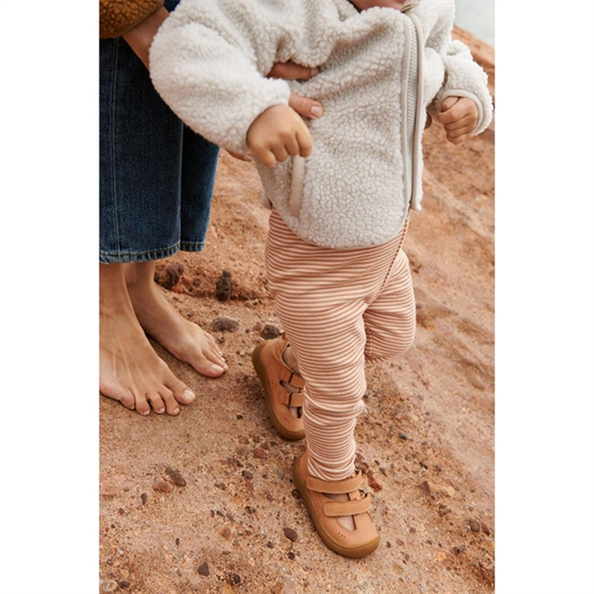 Liewood Leopard/Sandy Mara Pile Embroidery Jakke With Ears