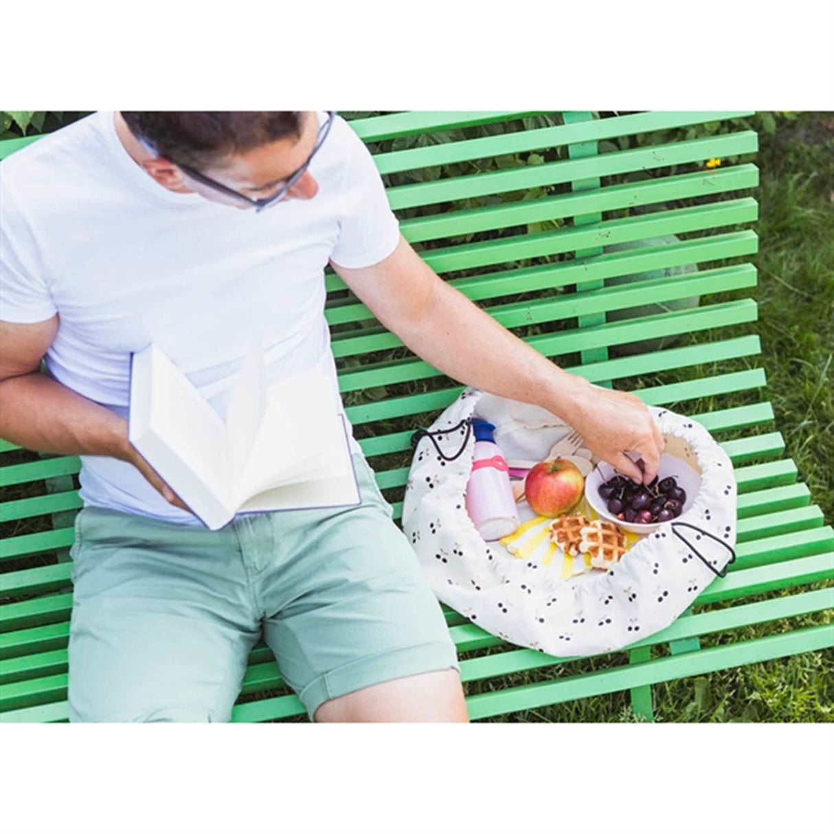 Play&Go Opbevaringspose Mini Cherry Gold