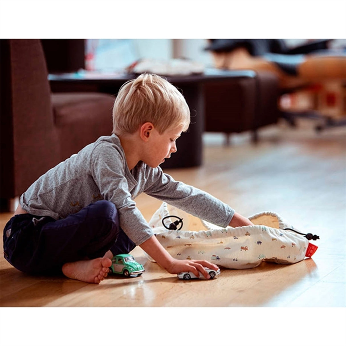 Play&Go Opbevaringspose Mini Cars