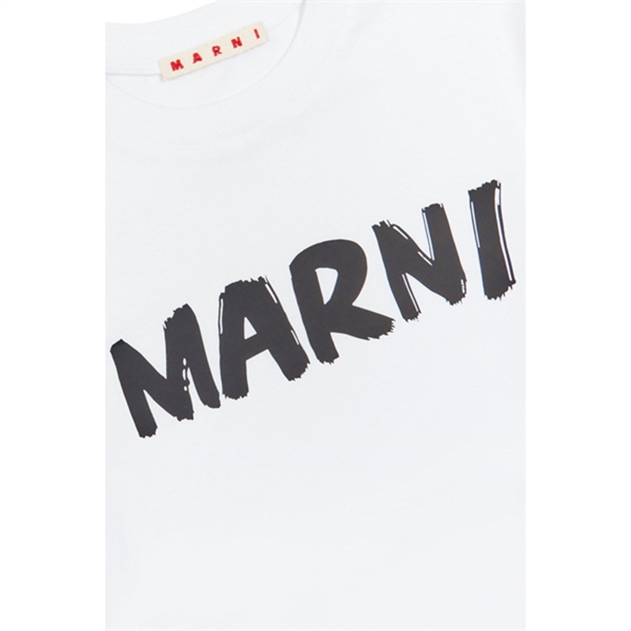 Marni White Logo T-shirt 4