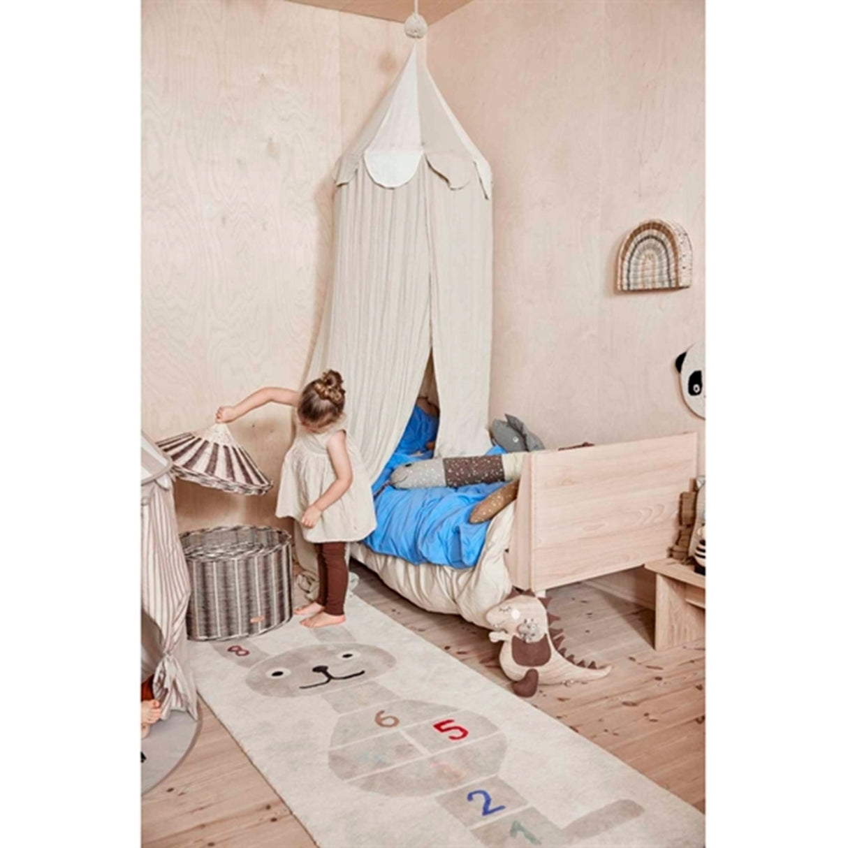 OYOY Gulvtæppe Rabbit Clay