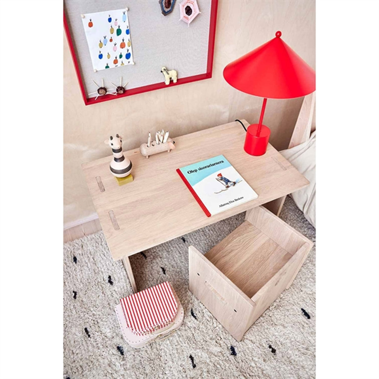 OYOY Mini Kuffert Giraffe & Stripe