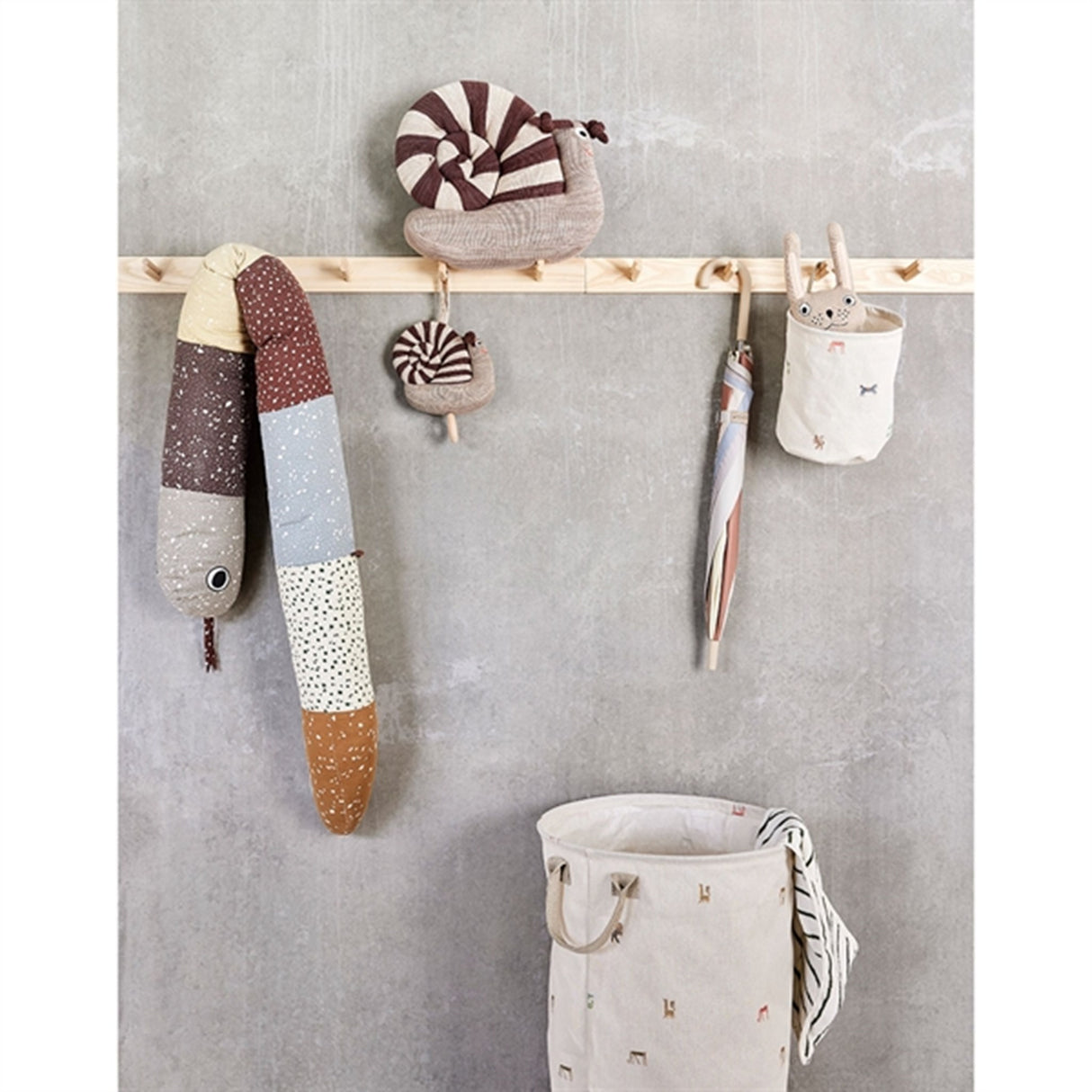 OYOY Moira Opbevaringskurv/Vasketøjskurv Small