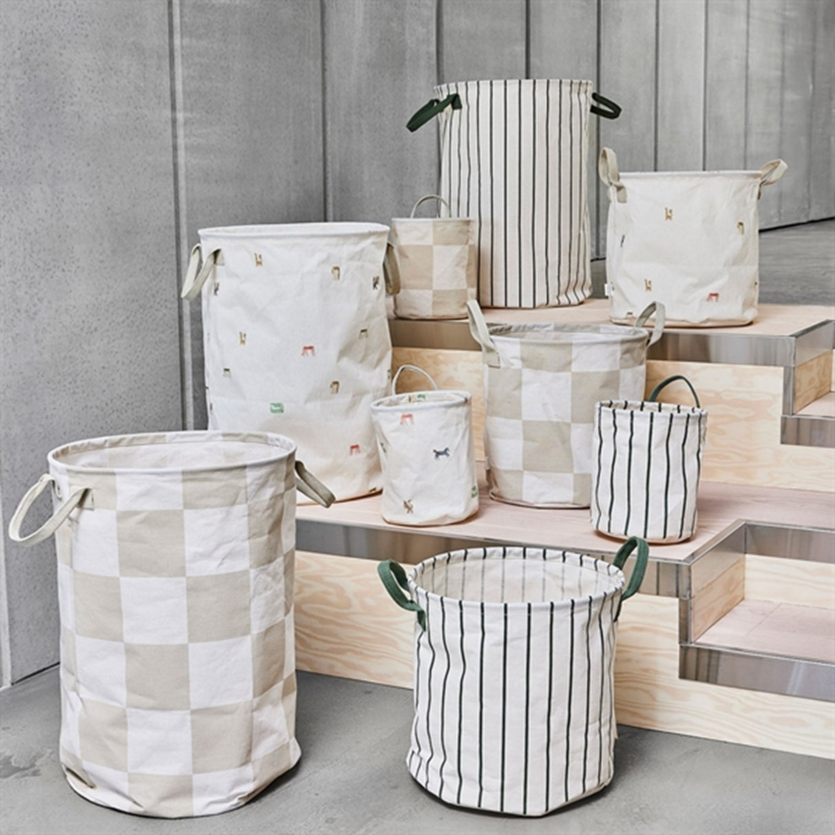 OYOY Moira Opbevaringskurv/Vasketøjskurv Small