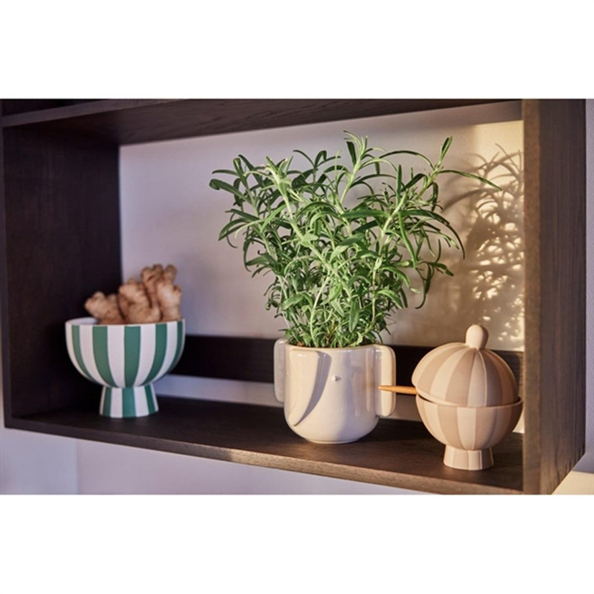 OYOY Elephant Krukke Offwhite