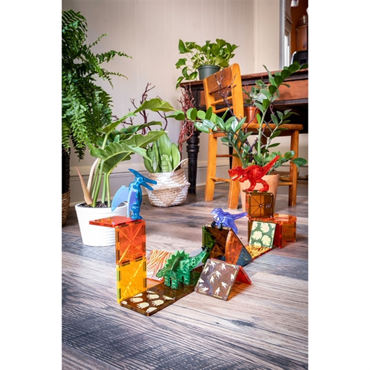 Magna-Tiles® Dino World - Magnetsæt 40 Dele