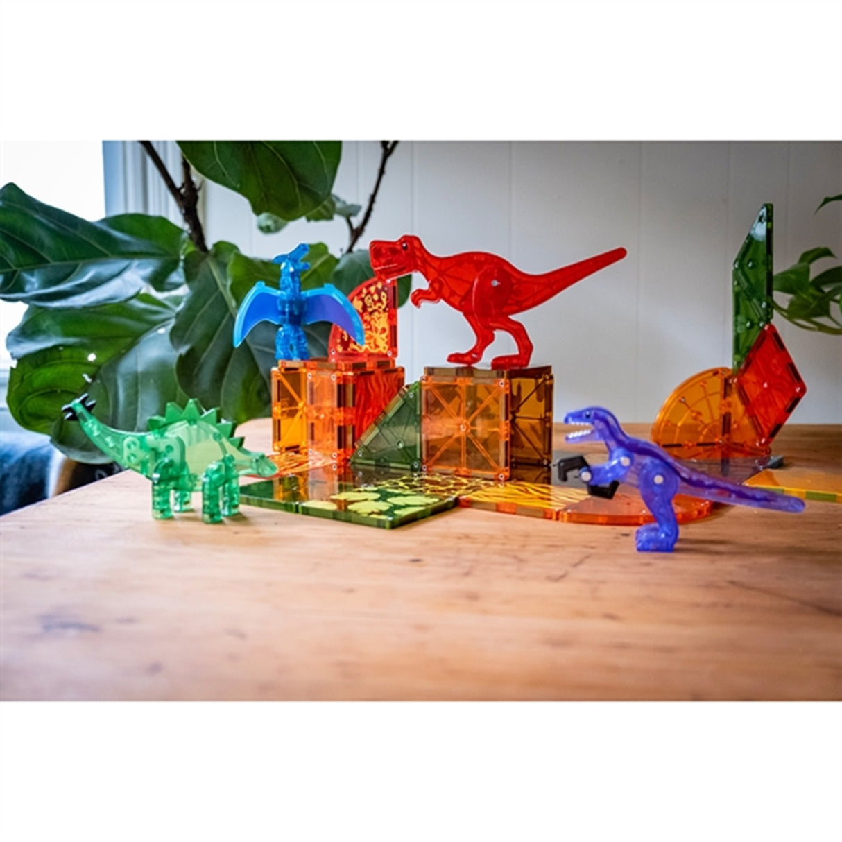 Magna-Tiles® Dino World - Magnetsæt 40 Dele