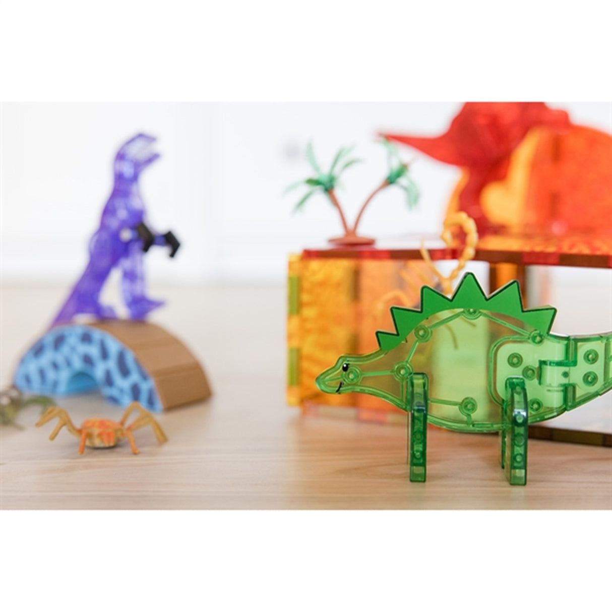 Magna-Tiles® Dino World - Magnetsæt 40 Dele