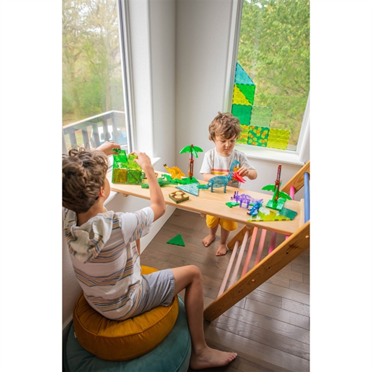 Magna-Tiles® Dino World XL - Magnetsæt 50 Dele