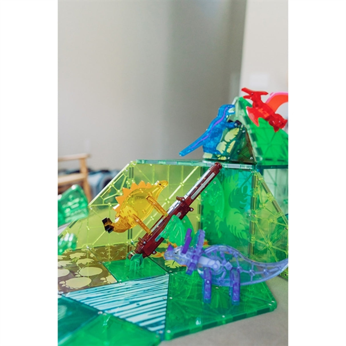 Magna-Tiles® Dino World XL - Magnetsæt 50 Dele