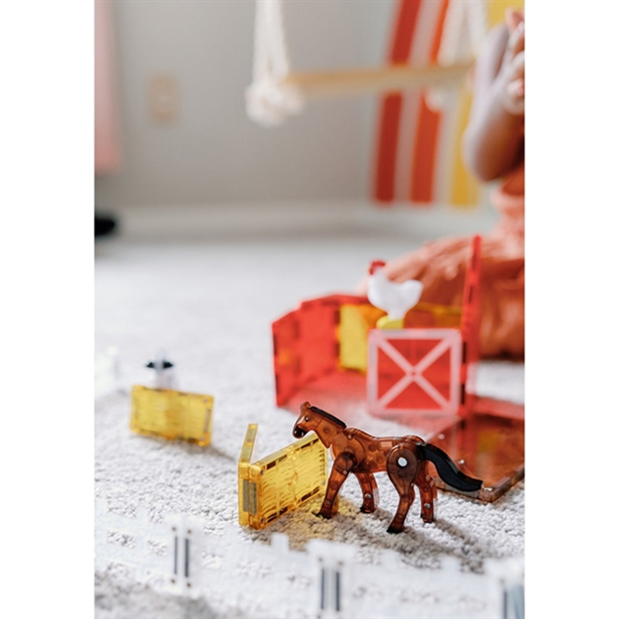 Magna-Tiles® Bondegårdsdyr - Magnetsæt 25 Dele