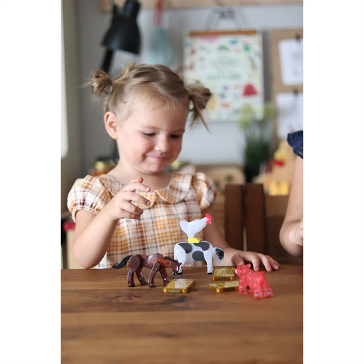 Magna-Tiles® Bondegårdsdyr - Magnetsæt 25 Dele