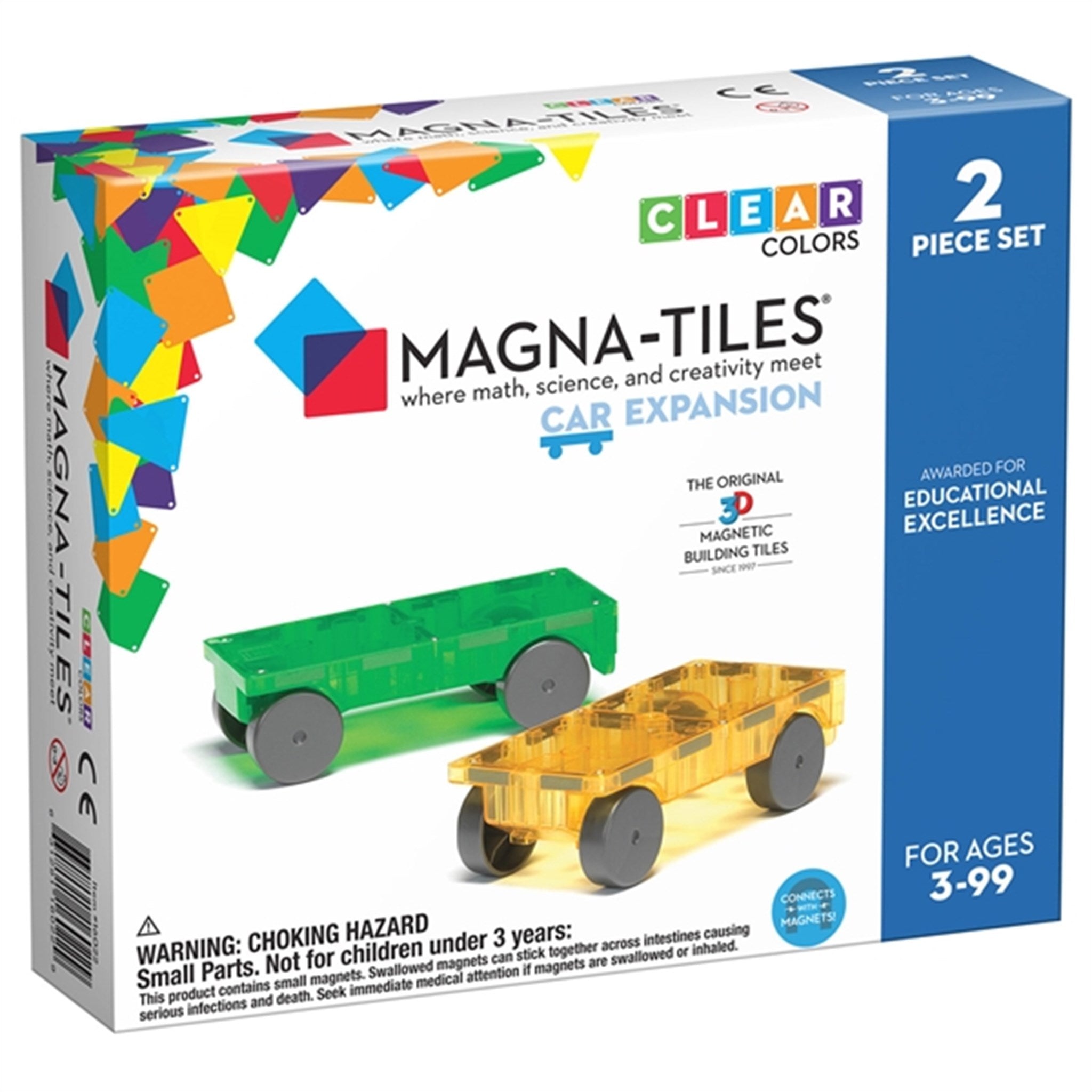 Magna-Tiles® Expansion - Udvidelsessæt 2 Dele
