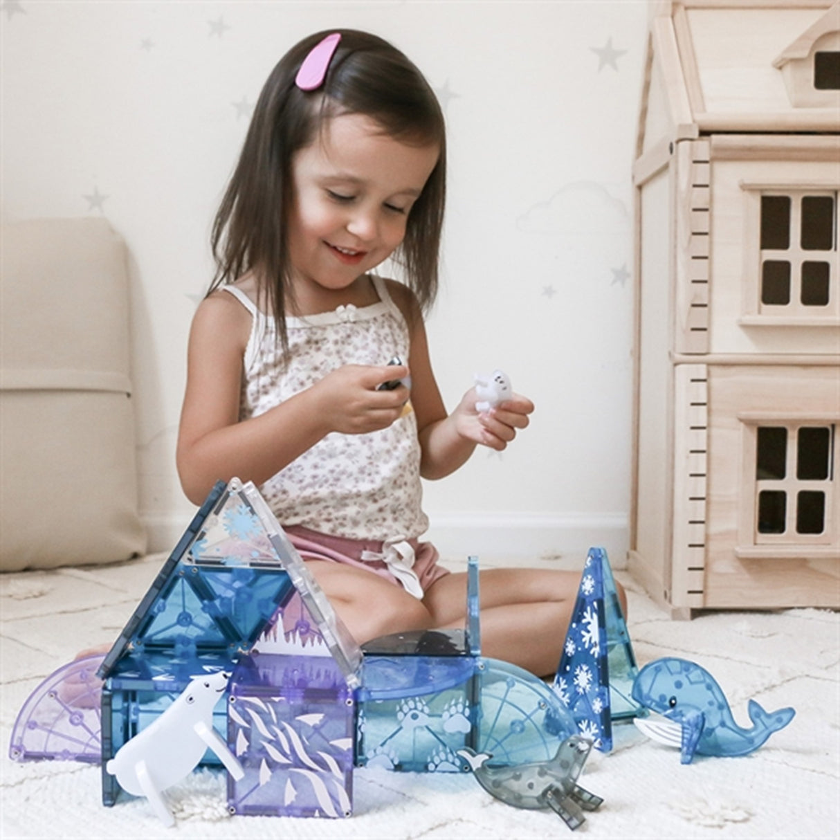 Magna-Tiles® Arctic - Magnetsæt 25 Dele