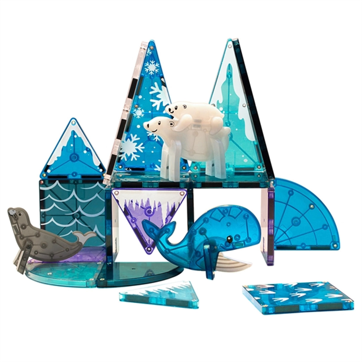 Magna-Tiles® Arctic - Magnetsæt 25 Dele
