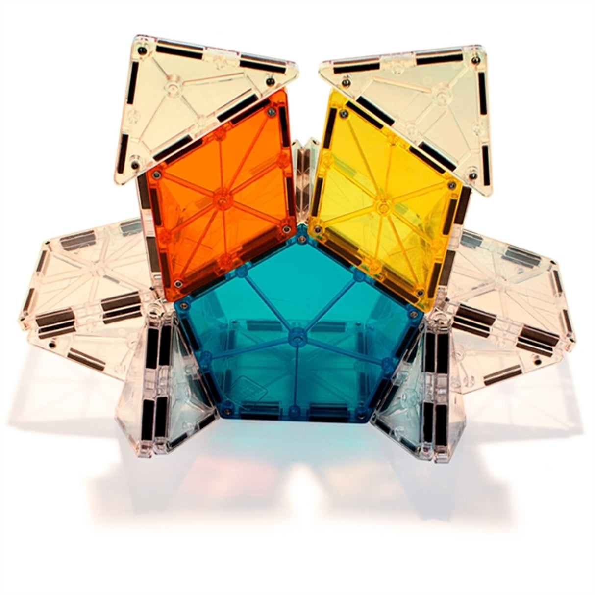 Magna-Tiles® Expansion - Udvidelsessæt 8 Dele - Sekskanter