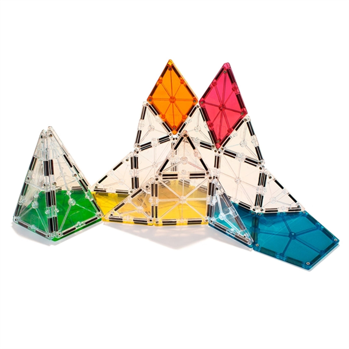 Magna-Tiles® Expansion - Udvidelsessæt 8 Dele - Sekskanter