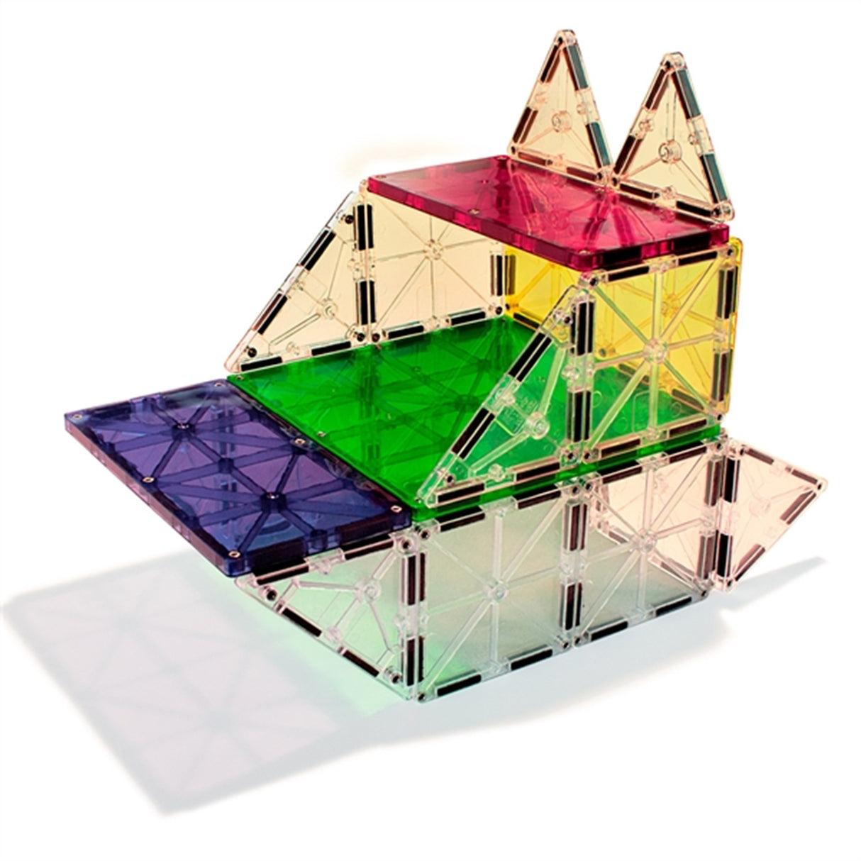 Magna-Tiles® Expansion - Udvidelsessæt 8 Dele - Firkanter
